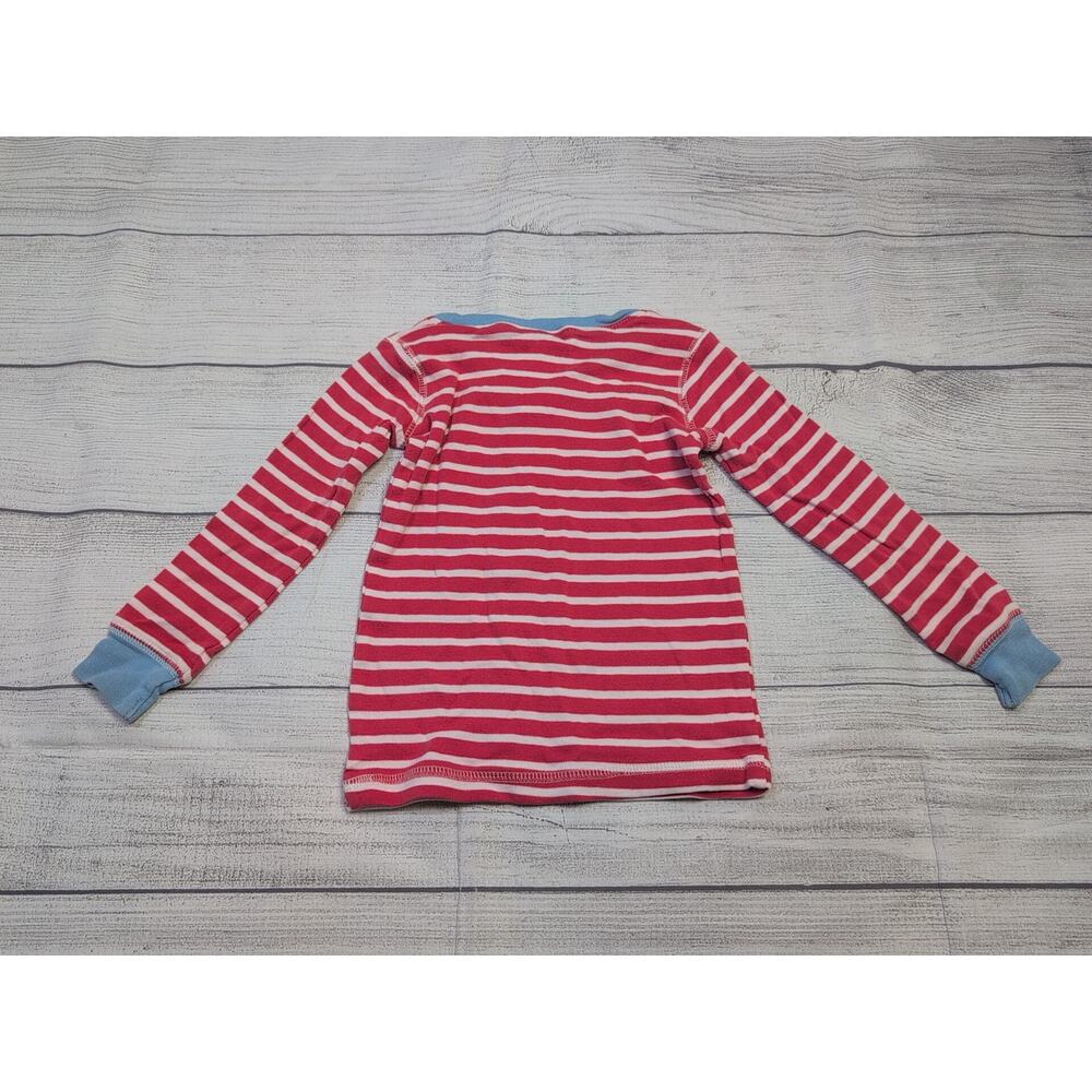3 Mini Boden Red Stripe Pajamas - Picture 4 of 8